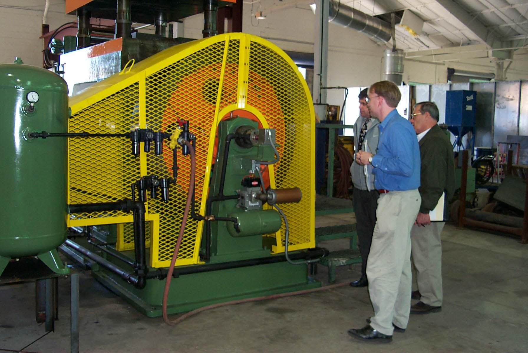 Completed 175-ton Brandes Press #144-175 Inspection